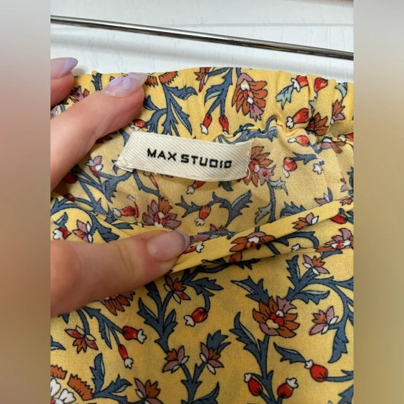 MAX STUDIO faux-wrap  skirt - Picture 4 of 5